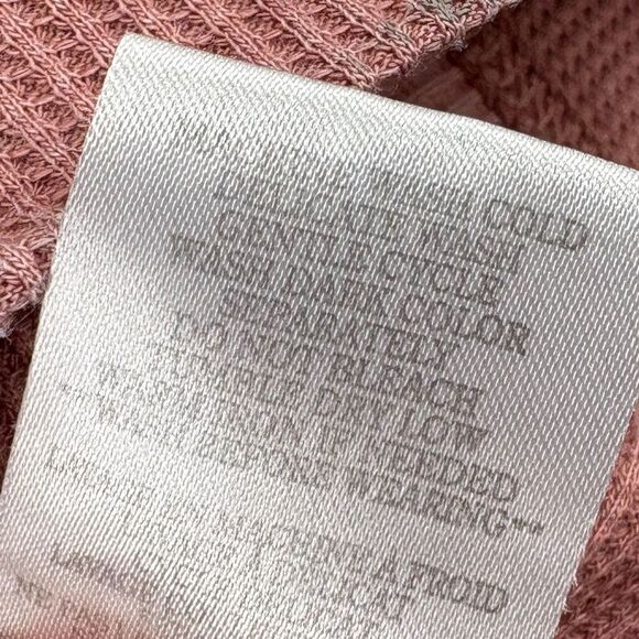 Z Supply Val Thermal Long Sleeve Knit Top Size Small Relaxed Fit Slouchy Dolman - Picture 7 of 8